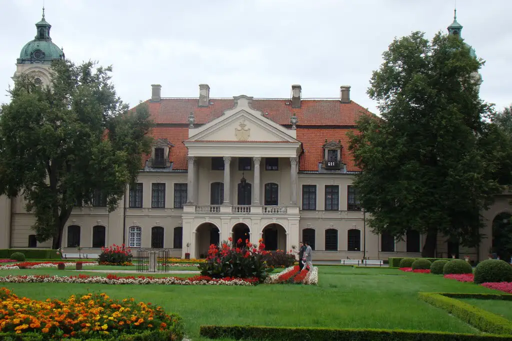 Pałac Zamojskich w Kozłówce.