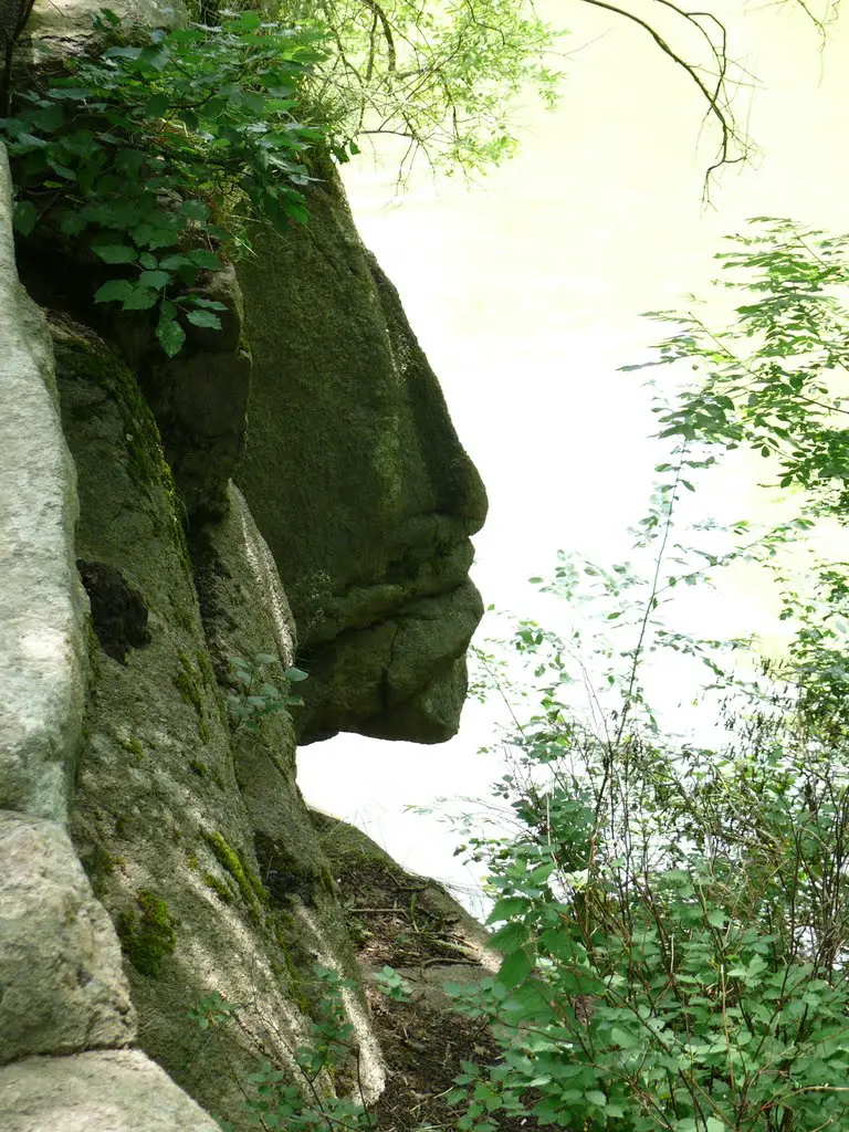  Dendrology park "Sofievka". Beauty in a stone. A rock-portrait.