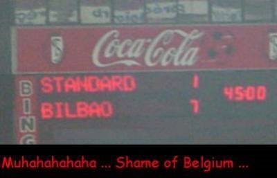 Standard de Liège --> SHAME OF BELGIUM