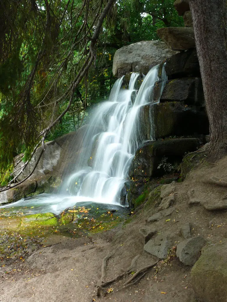 Dendrological park "Sofiyivka", waterfall