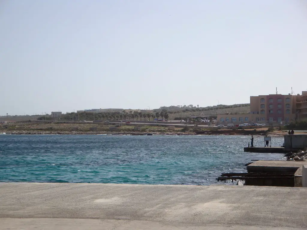 Malta vista dal Cirkewwa Ferry Terminal