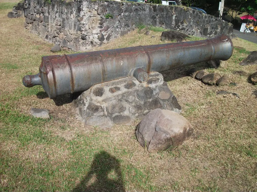 canon à Vieux Fort
