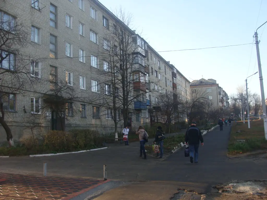 ул. Ленина, вверх по улице (2010.11.15)