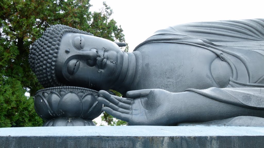 Statue Of Buddha Entering Nirvana 8 6 Meters Long And 2 12 Meters High Nehan Zou 涅槃像 Koto Ji Temple 江東寺 Mapio Net