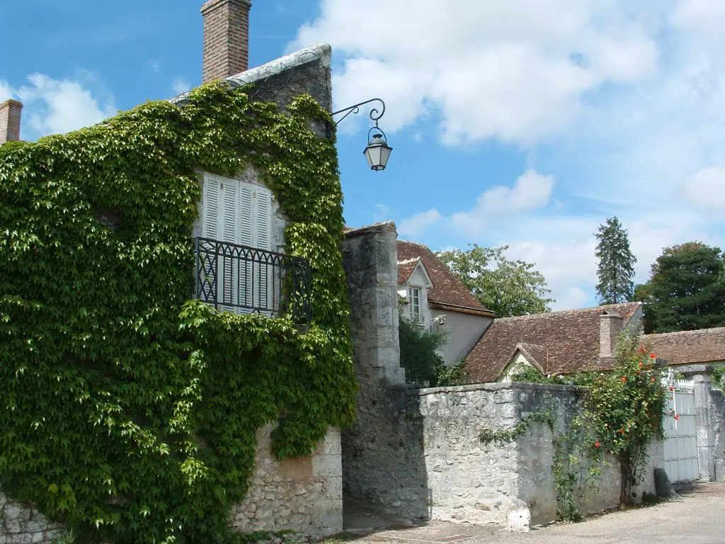 Maisons vue sur Loire
