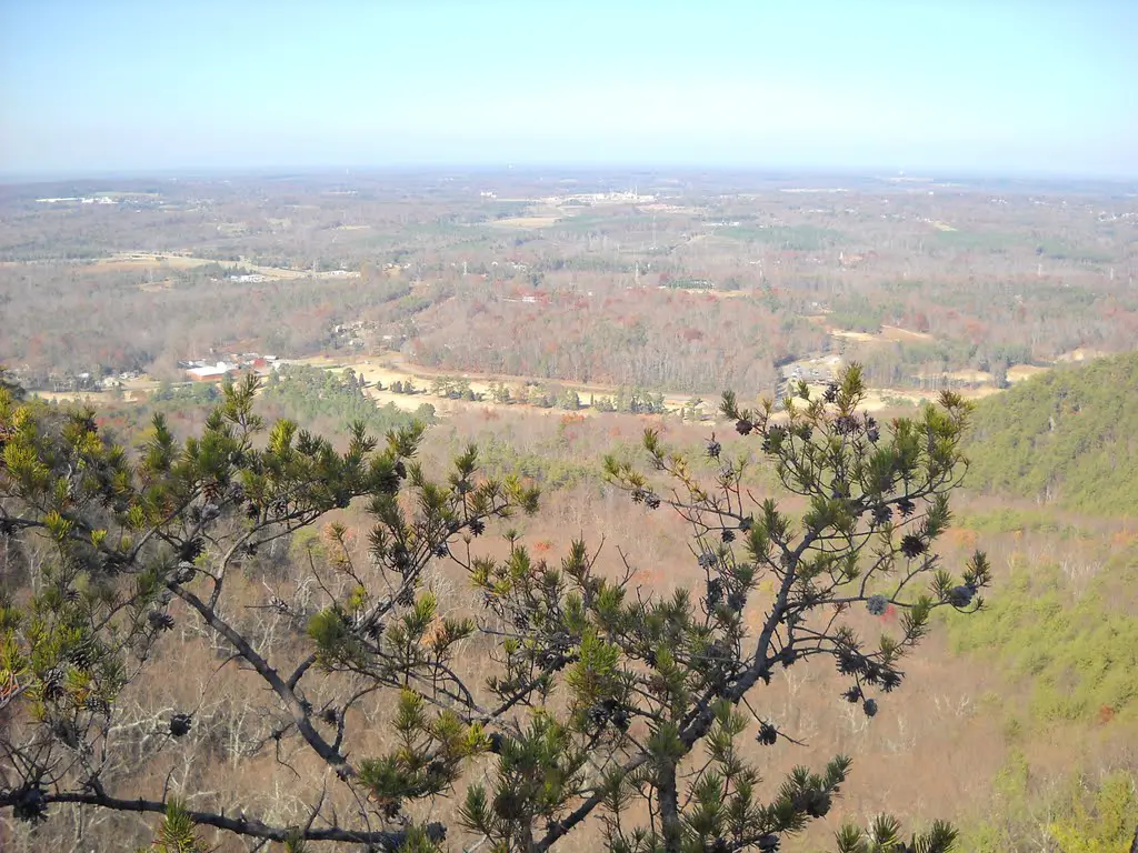 looking out over gaston county