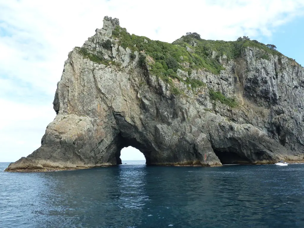 Hole in the Rock, Motukokako Island, Bay of Islands | Mapio.net