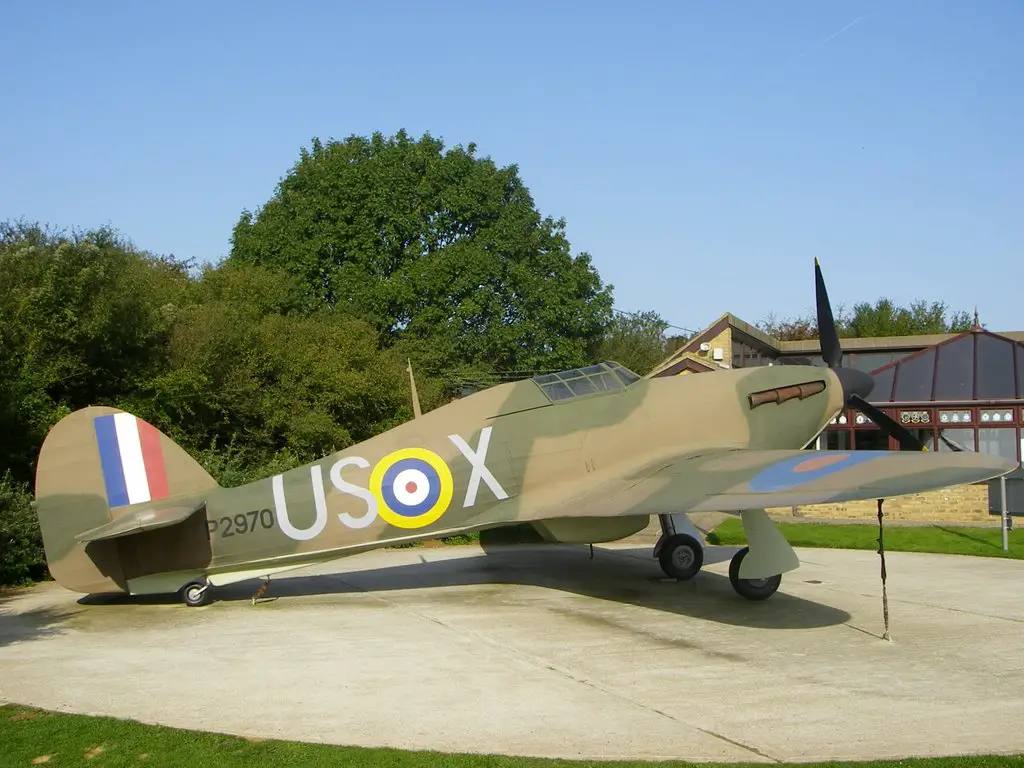 replica Hawker Hurricane (Battle of Britain)