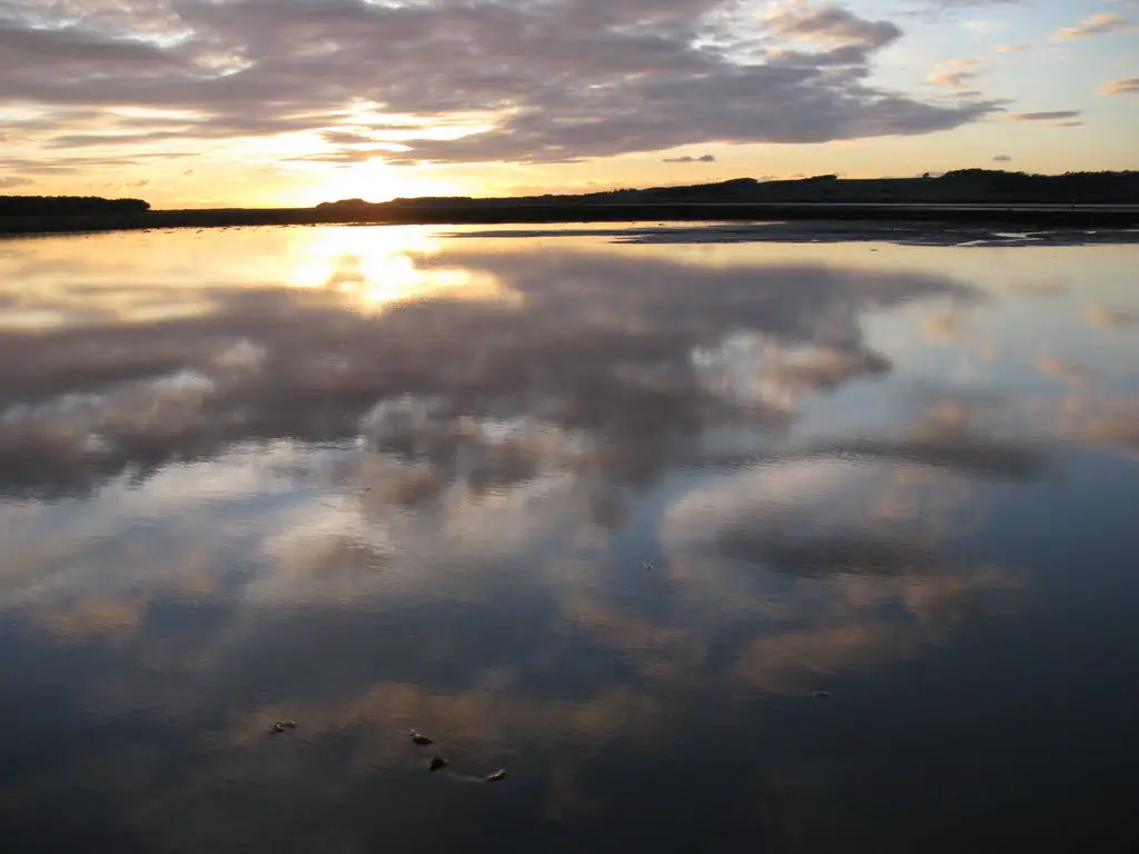 reflection malltraeth estuary