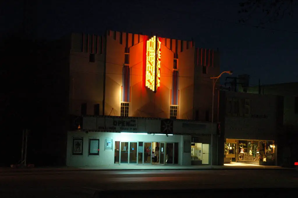 Old Theatre at Night