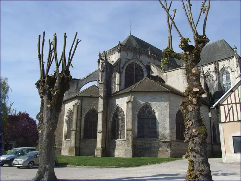 Église Saint-Étienne, Bar-sur-Seine, Aube, Champagne-Ardenne, France - The East End
