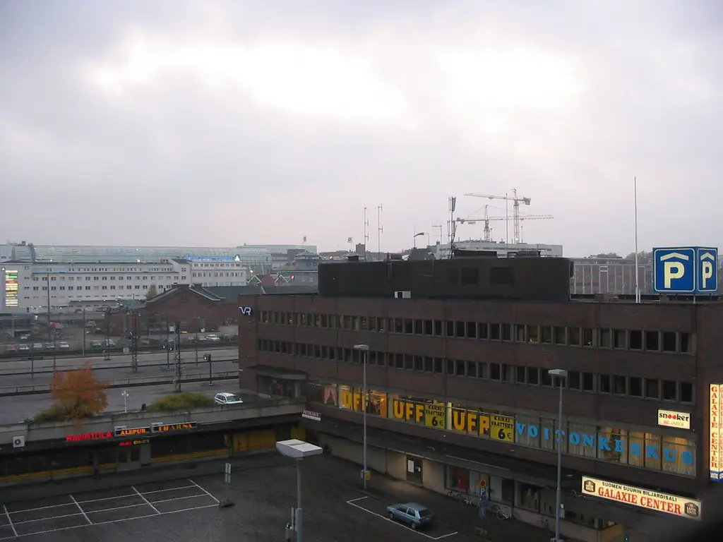 Tampere, view from Sokos Hotel