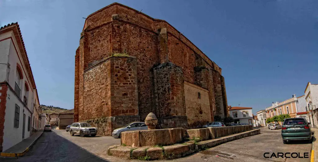 Esglesia de Oliva de Merida. Extremadura.