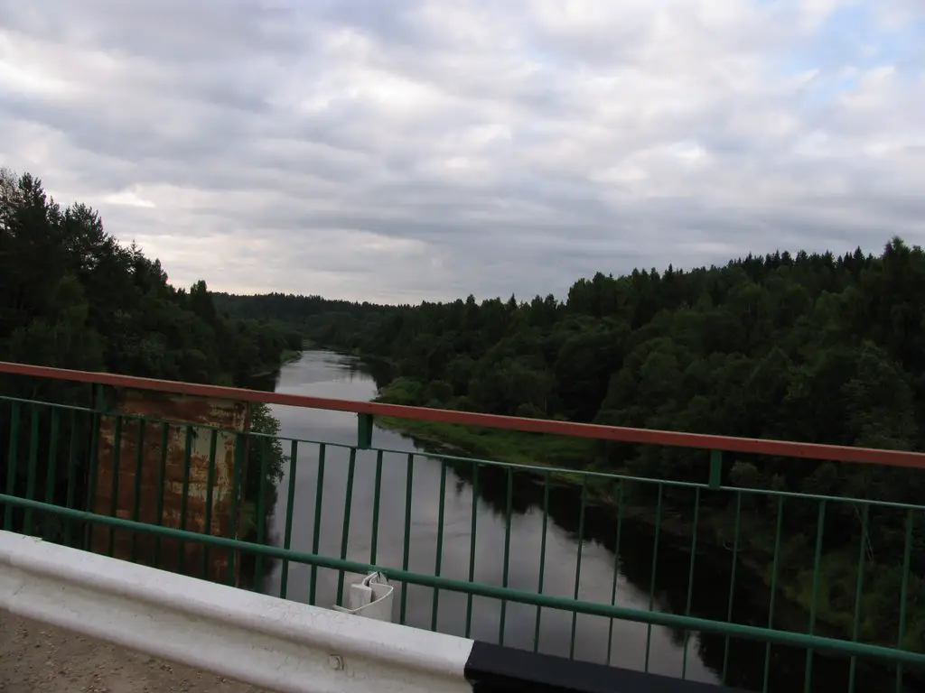 Мост через Волгу у Борисово