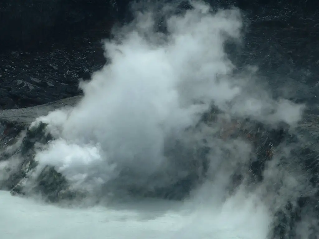 Fumarolas - Crater Volcan Poas