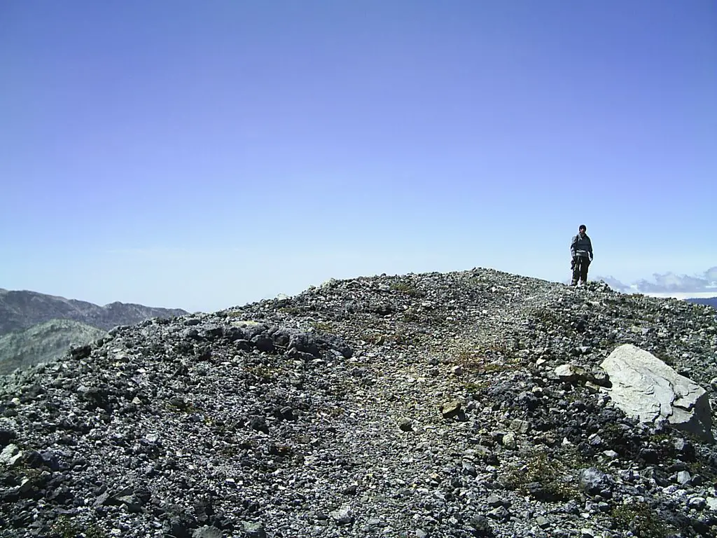 Caminando alrrededor del crater del Volcan Poas