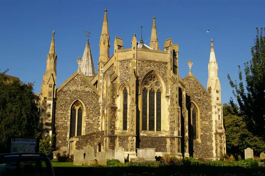 Victorian Apse, St. Mary the Virgin Parish Church, Church of England, Dover, Kent, UK 