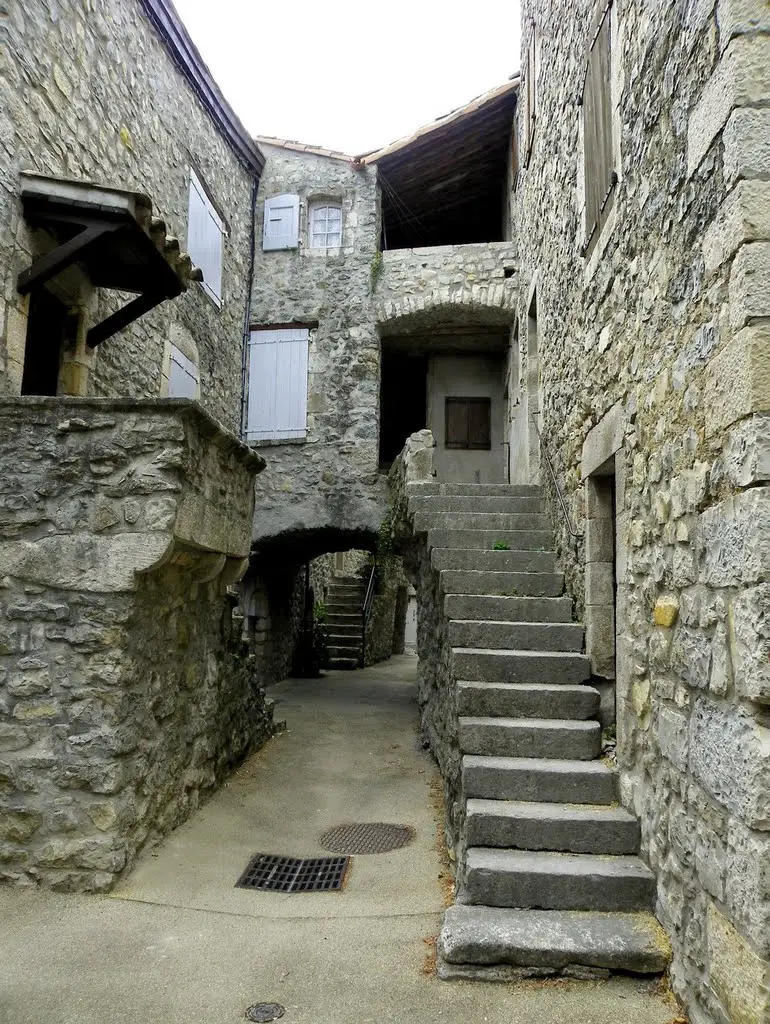 Saint Maurice d'Ibie - Maison du vieux village