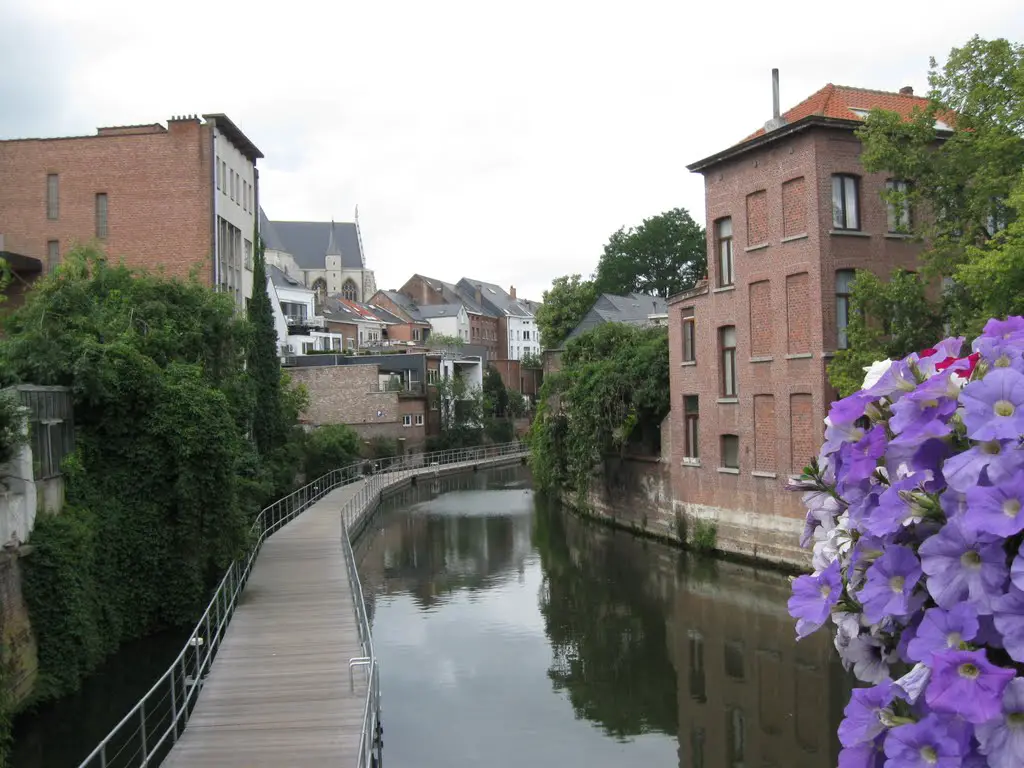 View at river Dijle city centre Mechelen, Belgium (see comment nr. 6)