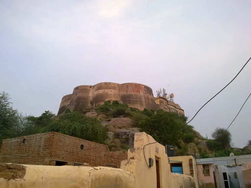 Laxmangarh (Sikar) Fort view from North