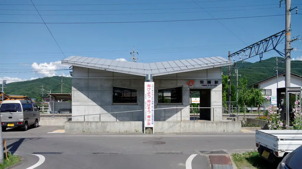辰野町伊那富　JR飯田線 羽場駅