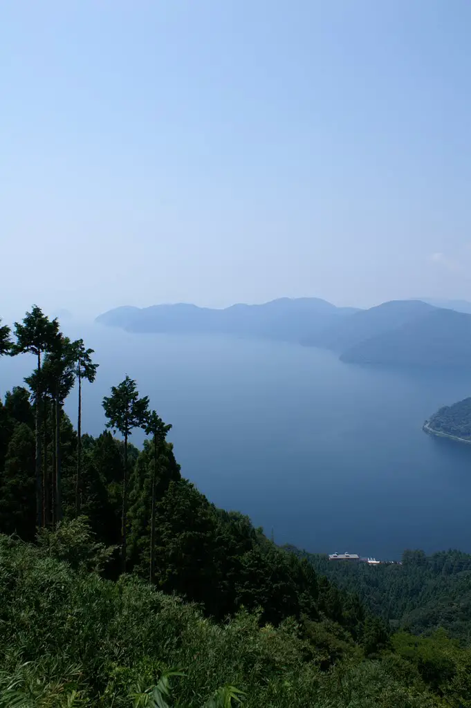 Lake Biwa from Shizugatake