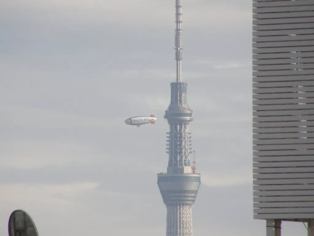 TokyoSkyTree & airship