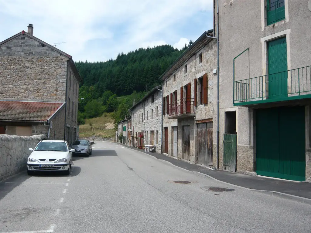 Le bourg de Saint-Julien-Boutières
