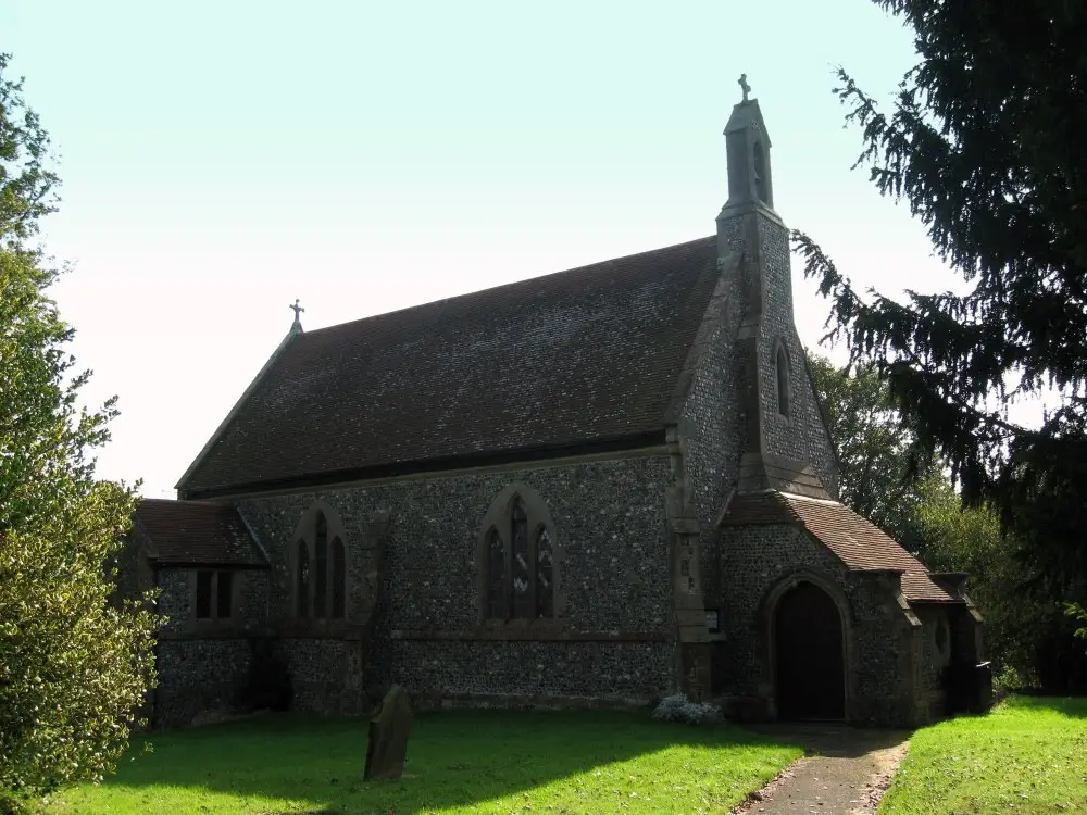 West Langdon's church