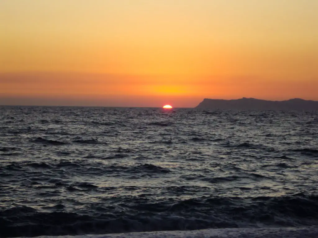 Sunset at Cape Kavos, Corfu