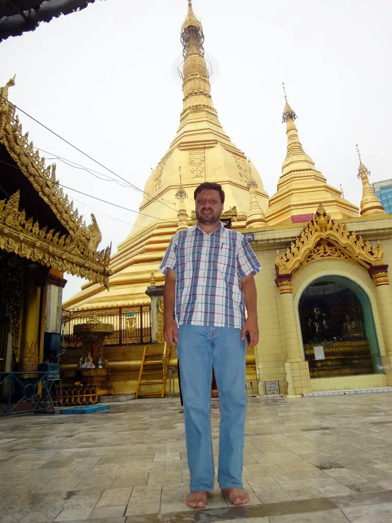 Jafar Kasi At Sule Pagoda, Yangon Mayanmar