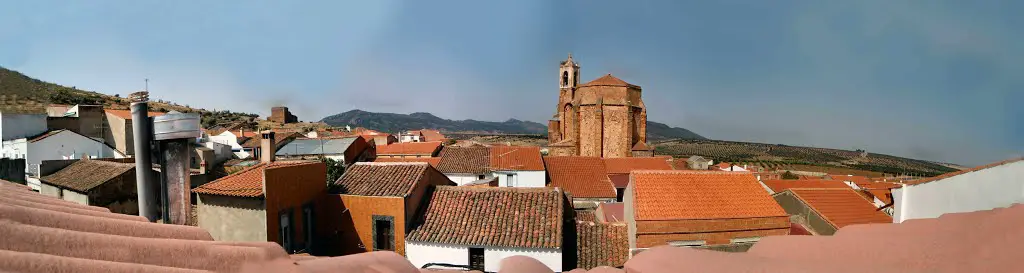 Panoramica Oliva de Merida