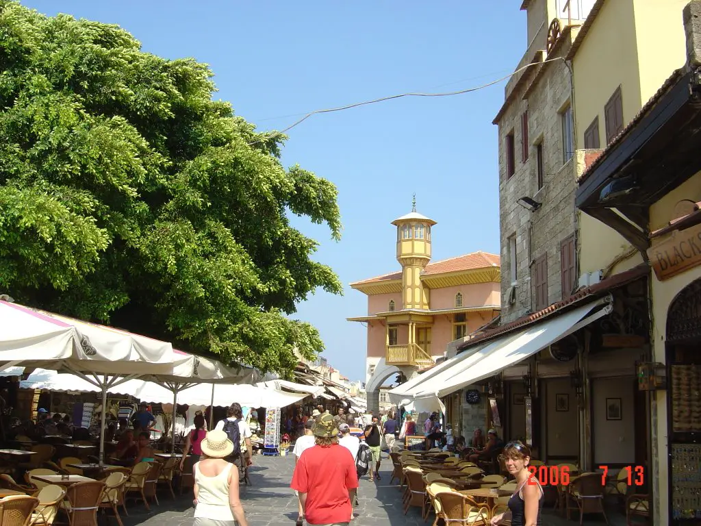 Street Scene, Rhodes Town