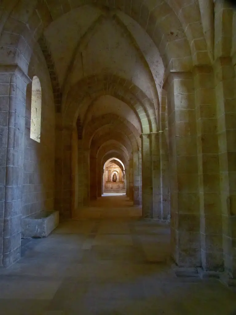 Interior del Monasterio de San Bernardo. Sacramenia. Segovia.