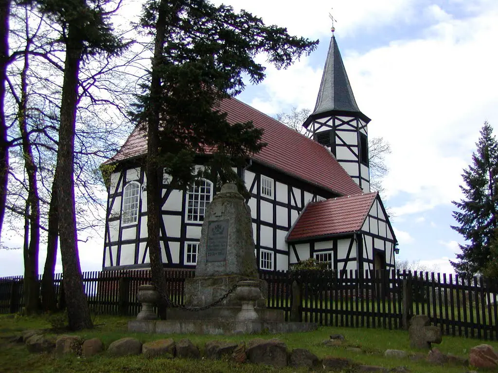 Evangelische Kirche Spreewitz 1688 erbaut