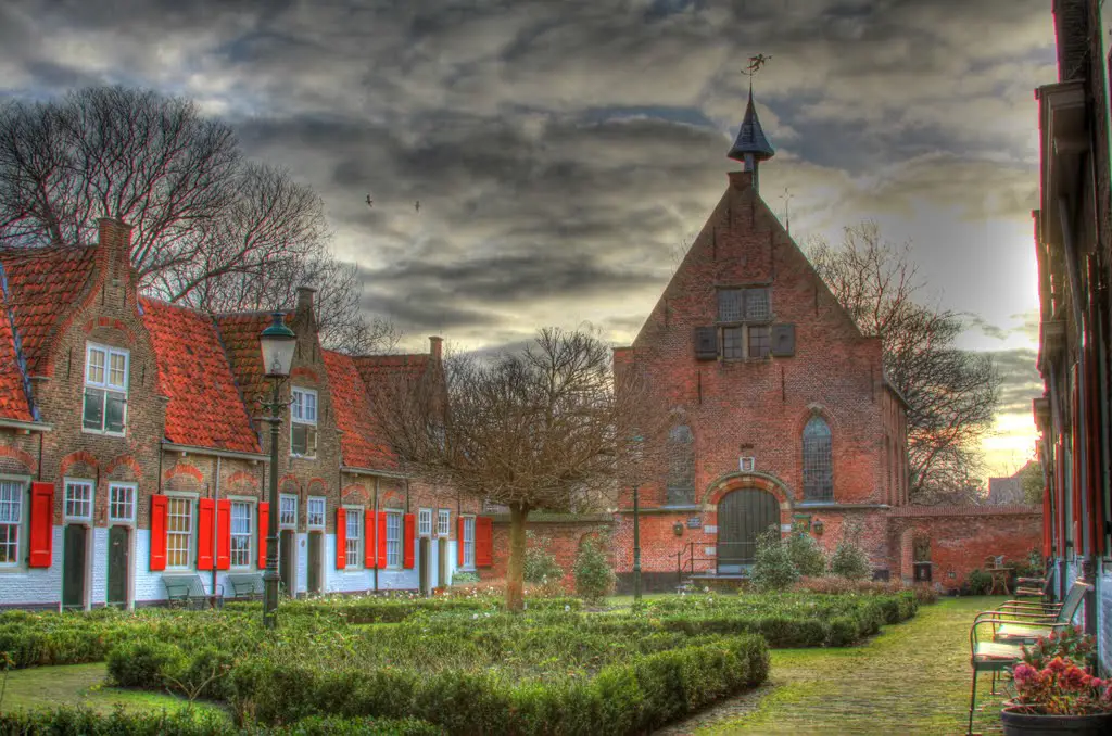 Traditional houses in Naaldwijk