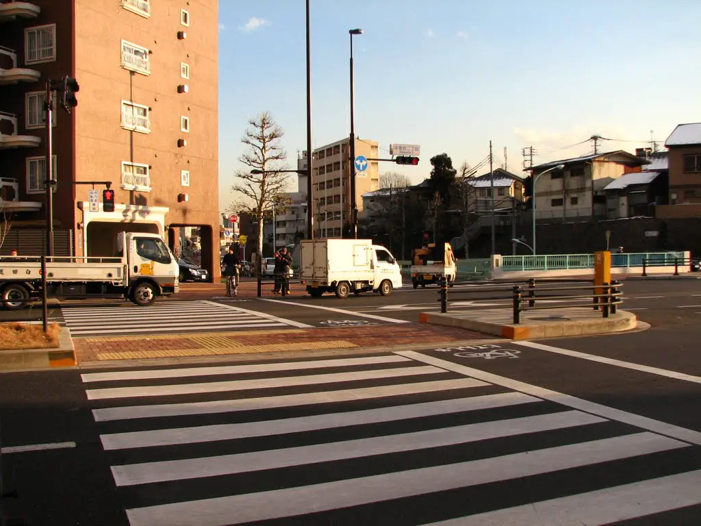 新目白通り＆山手通り交差点　Intersection of Shinmejiro & Yamate-dori Street