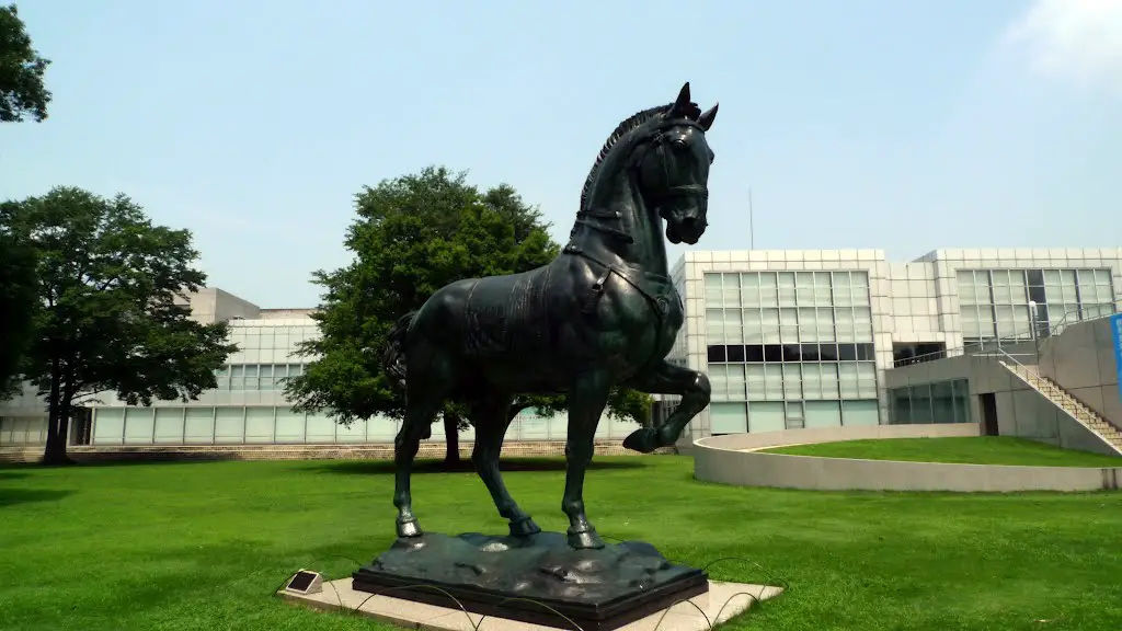 The Museum Of Modern Art Gunma Emile Antoine Bourdelle Monumental Horse 群馬県立近代美術館 エミール アントワーヌ ブールデル作 巨きな馬 Mapio Net