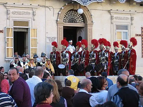 Roman soldiers Good Friday parade, Paola, Malta