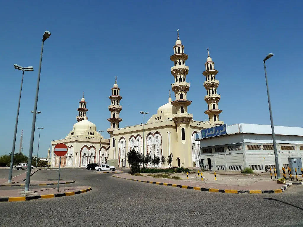 مسجد العثمان في منطقة الخالدية - الكويت 