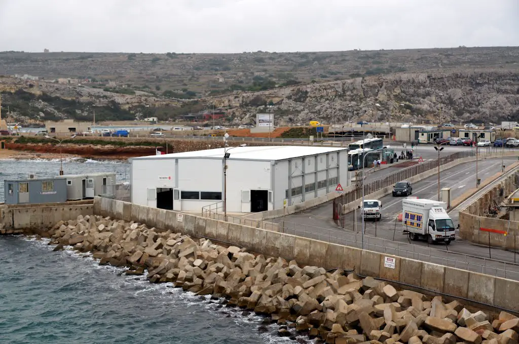Cirkewwa Ferry Terminal. Malta