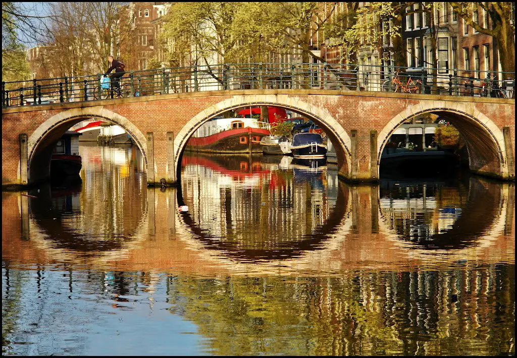 Canal Reflections - Prinsengracht - Amsterdam  - [By Stathis Chionidis]
