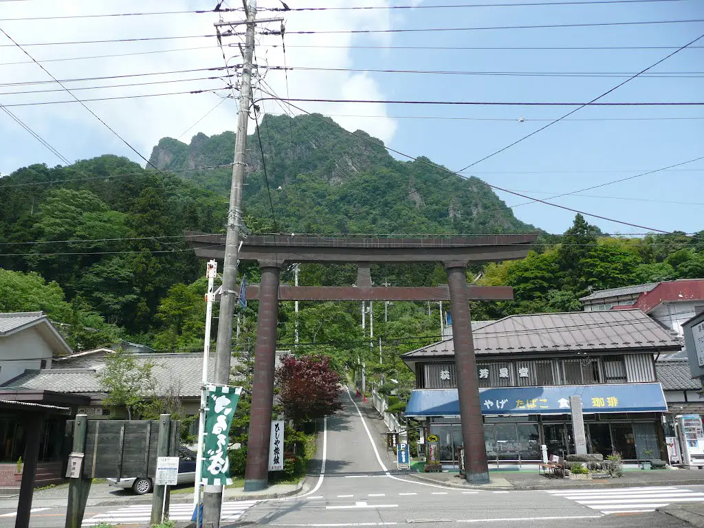 Myogi shrine（妙義神社　鳥居）