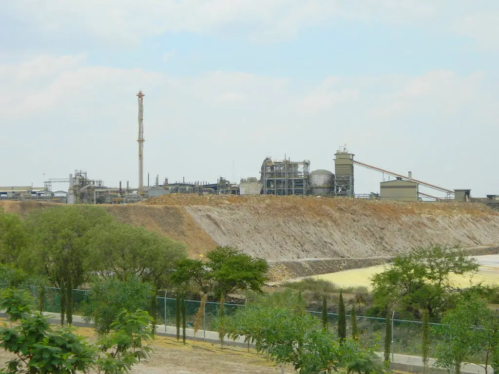 Planta Electrolitica De Zinc Industrial Minera Mexico Mapio Net