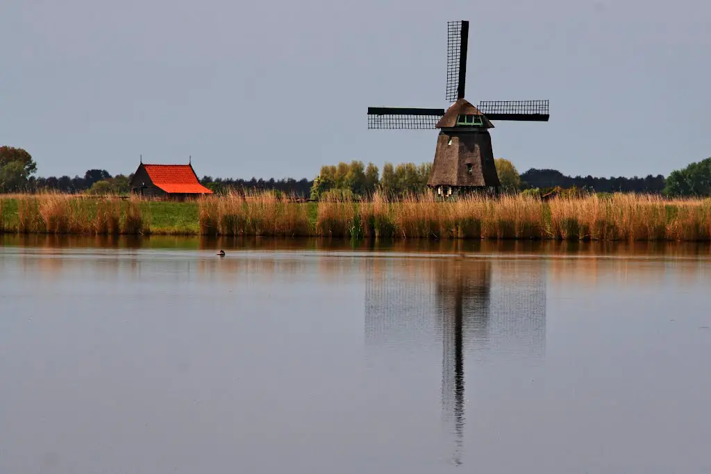 Mill nearby Noordeinde, Noord-Holland