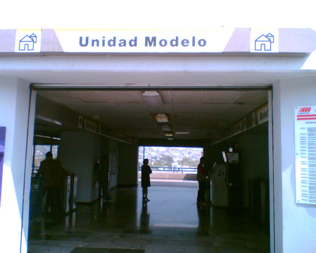 Estación de Unidad Modelo (Metrorrey) 