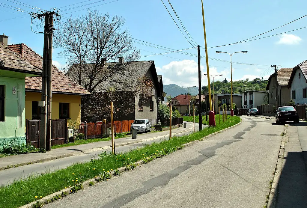 Ulica Nad Skalkou, Ružomberok 2012