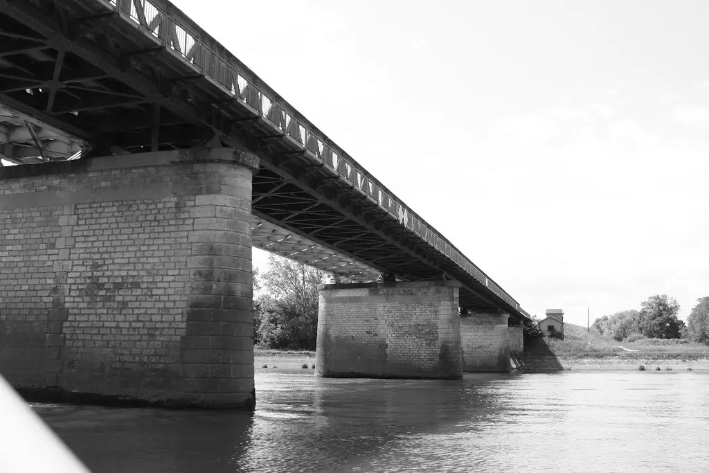 Pont SNCF + Route accès Verdun sur le Doubs