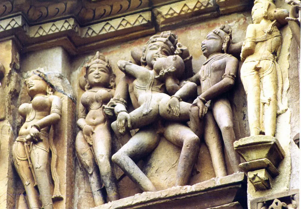 Temple erotic art