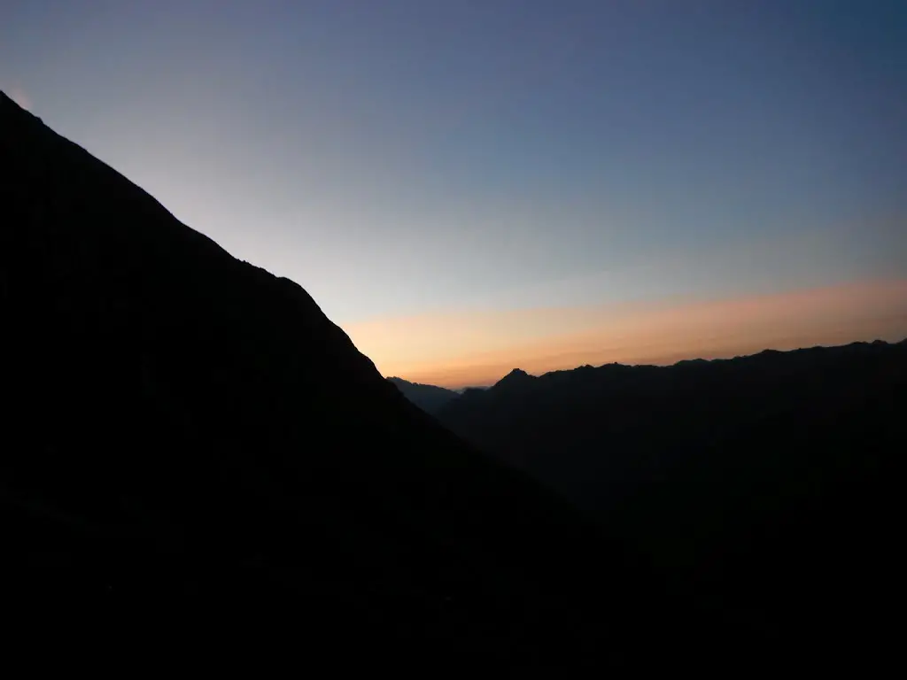 Sonnenaufgang Nationalpark Hohe Tauern